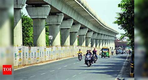 Metro: In Indore, Widened Roads Below Metro Corridor Ease Commute ...