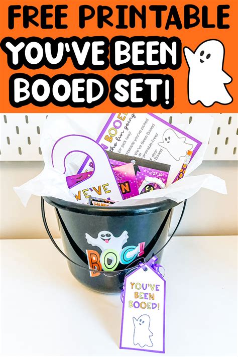 You've Been Booed Printable - Free Printable Set
