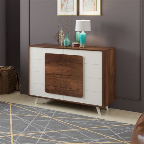 Mayrone Chest of Drawer, Storage Cabinet with Drawer (Brown Maple & Fr ...