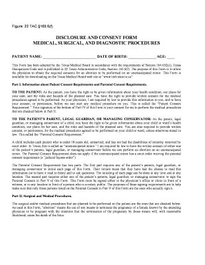 consent form medical Templates - Fillable & Printable Samples for PDF ...