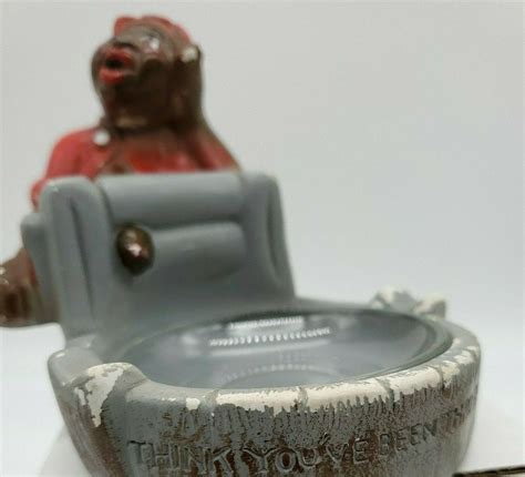 Black Americana Ashtray 1951 "Think you've been through the wringerCoventry ware | #2072181860