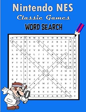 Buy Nintendo NES Classic Games Word Search Book Online at Low Prices in ...