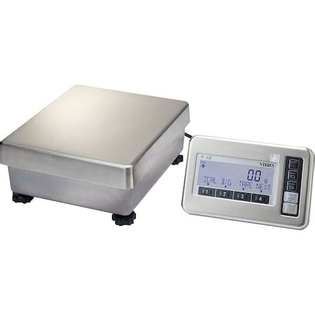 Vibra Decigram Balance, 33000 g, .1 g, IP65 Washdown Bench Scale, GMP ...