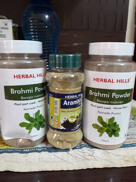 Herbal Hills Brahmi Powder - 100g Each (Pack of 2) : Amazon.in: Health ...