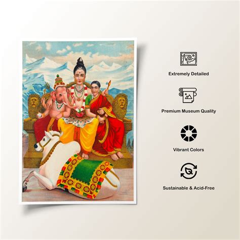 Buy Shri Shankara Shiva by Raja Ravi Varma Painting Online at Best ...