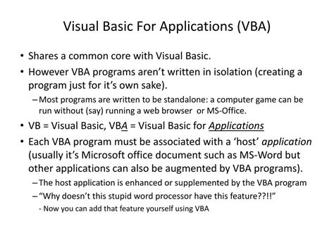 Visual Basic for Applications VBA Tutorial 的图像结果