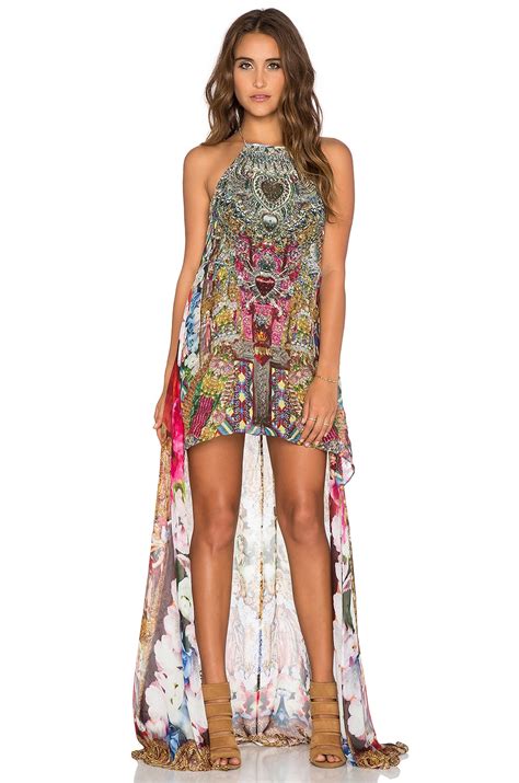 Camilla Sheer Overlay Dress in Alerting Perception | REVOLVE