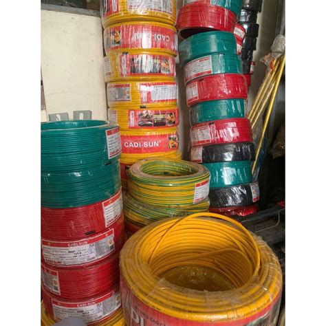 Dây Điện CADISUN 1x0,3 / 1x2,5 / 1x4 / 1x6 / 2x0,75 / 2x1 / 2x2,5 / 2x4 ...