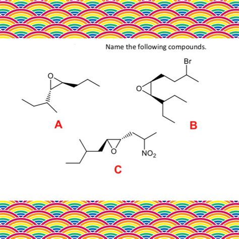 Answered: Name the following compounds. Br A NO2… | bartleby