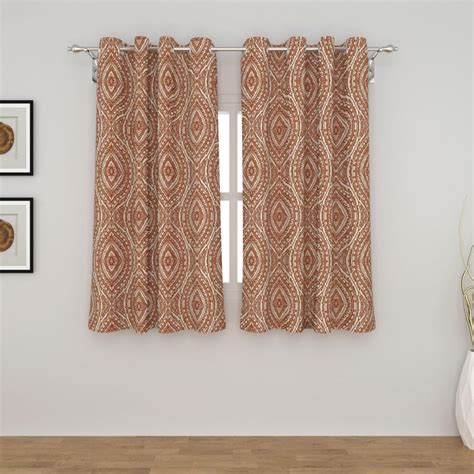 Buy My Room Set of 2 Printed Semi-Blackout Window Curtains from Home ...