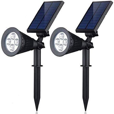 AHUJA INTERNATIONAL Solar Outdoor Lights, Solar Lights Waterproof Spot ...
