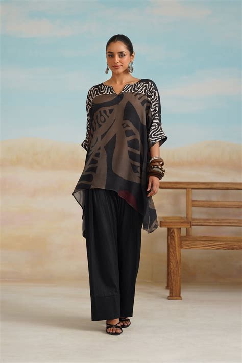 Ara Crepe Printed Matching Set