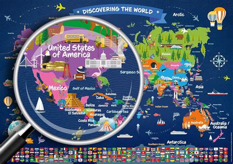 National Geographic World Map for Kids 的图像结果