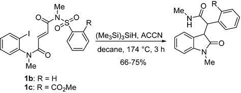 Photochemical Aryl Radical Cyclizations to Give (E)-3-Ylideneoxindoles