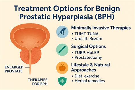 Treatment Options for Benign Prostatic Hyperplasia (BPH)