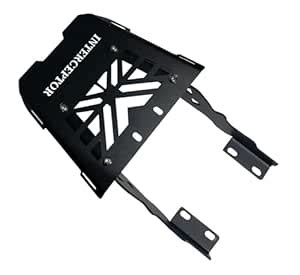 Milachin Luggage Rack/Back Rest Top Box Base Plate Back Carrier Black ...