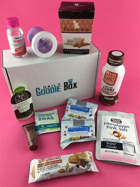 Daily Goodie Box Review - April 2018 - Subscription Box Ramblings