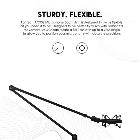 مايكروفون ستاند FANTECH AC902s ADJUSTABLE | الاردن