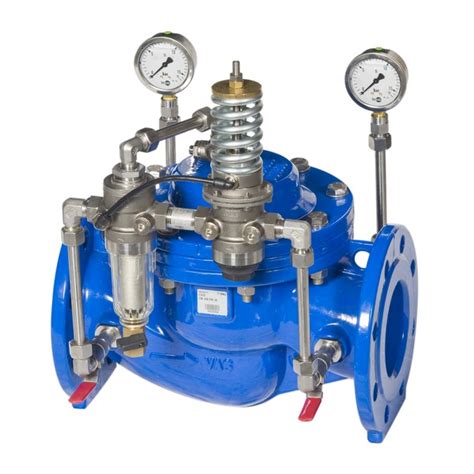 VAG PICO® H Pilot Operated Control Valve: Pressure sustaining valve