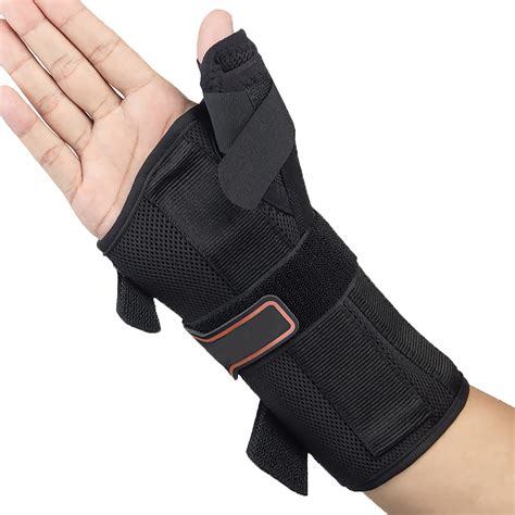 Buy X-shuan Wrist Brace with Thumb Spica Splint,De Quervain's ...