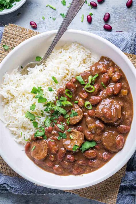 Instant Pot Red Beans and Rice - The Kitchen Girl