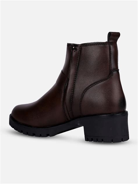 Buy Women's Brown Ankle Boots (IU5001) Online