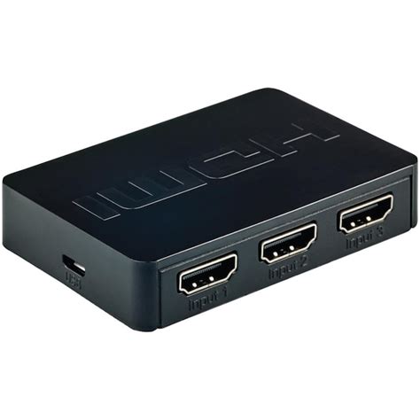 RCA 3-port Hdmi Manual Video Cable Switch DHSWITCHE at Lowes.com