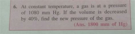 Numericals based on Boyle's law: Please explain in detail. - Brainly.in