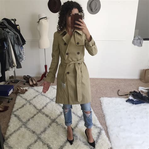 Perfect Petite Trench Coat - Fit Review Friday | Alterations Needed