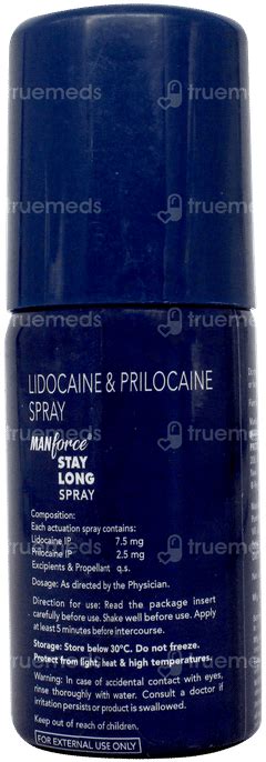 Manforce Stay Long Spray 20gm - Uses, Side Effects, Dosage, Price ...