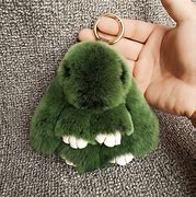 Image result for Fluffy Bunny Keychain