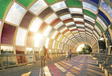 See renderings of the colorful kaleidoscopic new bridge going up at the ...