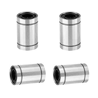 BokWin 4 Pcs Linear Ball Bearing 8mm Bore 15mm OD 24mm Length,LM8 ...