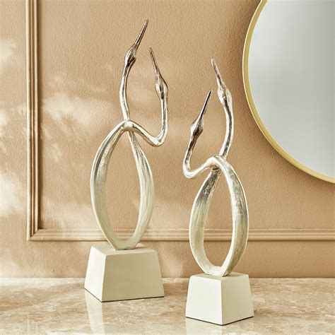 Buy Eternity Vogue Aluminium Swan Figurine from Home Centre at just INR ...
