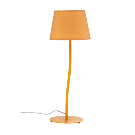 Nicola table lamp, yellow | Lights.co.uk