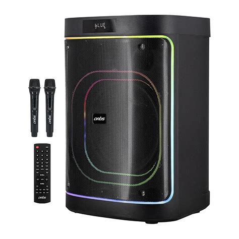 Artis SoundMax 3000 100W Bluetooth Party Speaker with EQ Mode/FM/USB ...