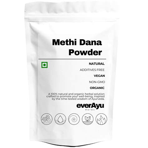 Methi Dana Powder (Fenugreek Seeds Powder) – Ancient Ayurvedic Spice f ...
