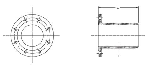 Flanged Spigot - Iron Flanged Spigot, Industrial Flanged Spigot