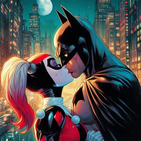 Batman and Harley Quinn by aibatman on DeviantArt