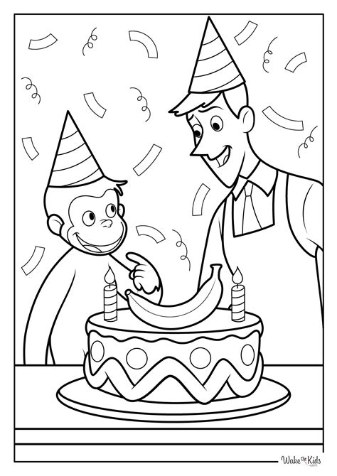 Curious George Coloring Pages Christmas [2025]