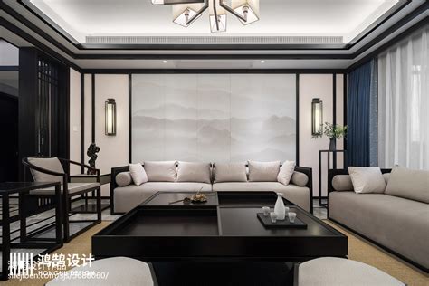 240平中式客厅设计图 – 设计本装修效果图