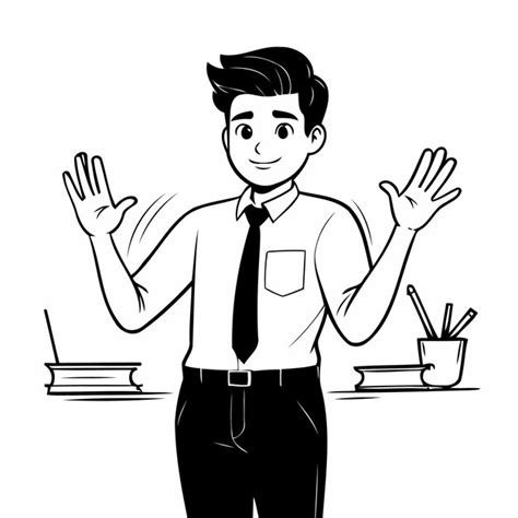 Business Black and White Illustration 的图像结果