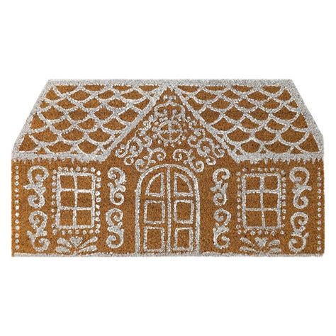 Five Below Holiday Gingerbread Coir Mat, 28 x 16 Inch (1 each) Delivery ...