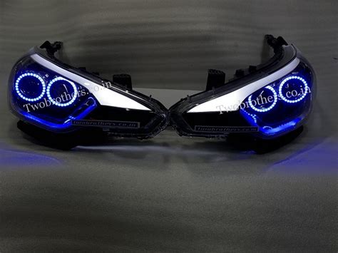 New Elite i20 Dual Projector Headlights with Rainbow Angle Eyes with ...