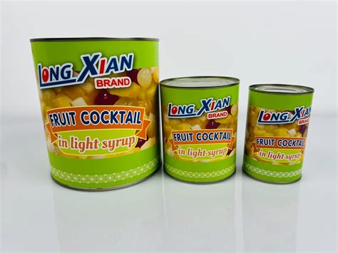 820 G 425 G Canned Fruit Salad in Light Syrup Fruit Cocktail - Canned ...