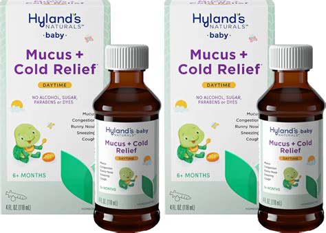 Amazon.com: Hyland's Naturals Baby Mucus and Cold Relief, Daytime Baby ...