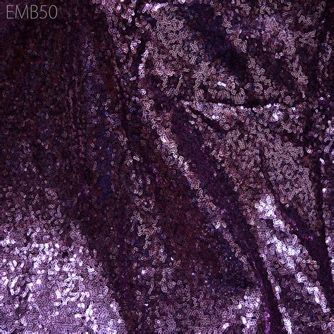 Pink Purple Georgette Sequin Wedding Dress Embroidered Fabric by the Y ...