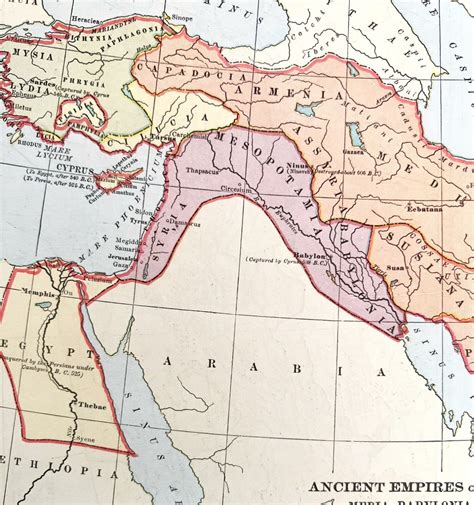 Babylon On World Map