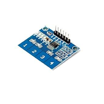 xcluma Ttp224 4 Channel Digital Capacitive Touch Sensor For Arduino ...