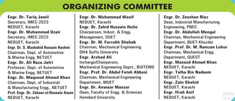 Organizing Committee 的图像结果